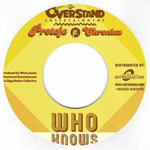 WHO KNOWS/PROTOJE & CHRONIXX/CHRONIXX出世作!全世界で1億回以上再送