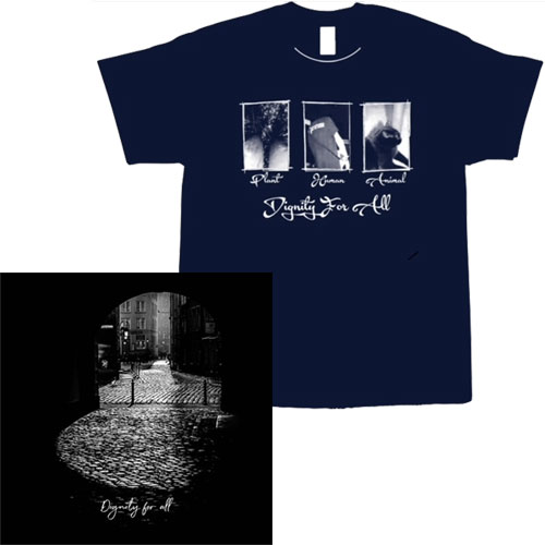 M / Discography Tシャツ付きセット (ネイビー)/Dignity For All｜PUNK