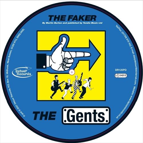 GENTS (PUNK) / THE FAKER (7"/PICTURE DISC)