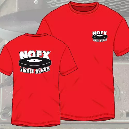 L/SINGLE ALBUM LOGO SHIRT/NOFX｜PUNK｜ディスクユニオン
