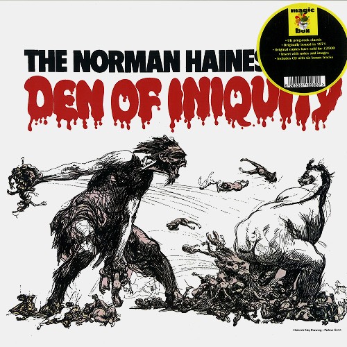 THE NORMAN HAINES BAND / ノーマン・ヘインズ・バンド / DEN OF INIQUITY: LP+CD - LIMITED VINYL