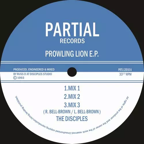 【激レア盤】The Disciples／Prowling Lion　10インチ アウトレット ショップCD・DVD・ブルーレイ - 【激レア盤】The