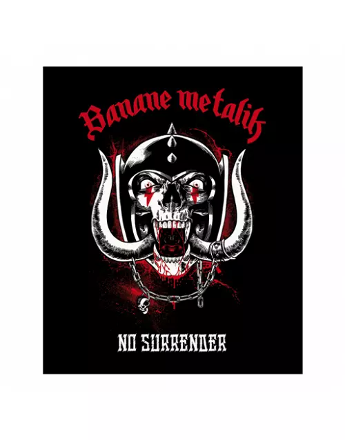 BANANE METALIK / NO SURRENDER BACK PATCH