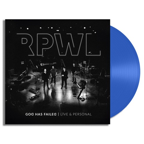 RPWL / GOD HAS FAILED: LIVE & PERSONAL LIMITED BLUE COLORED VINYL - 180g LIMITED VINYL