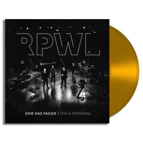 RPWL / GOD HAS FAILED: LIVE & PERSONAL LIMITED GOLD COLORED VINYL - 180g LIMITED VINYL