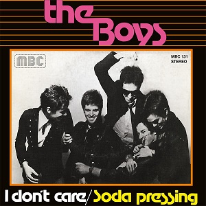 BOYS / ボーイズ / I DON'T CARE (7")