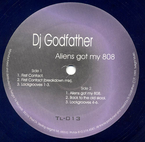 DJ GODFATHER / ALIENS GOT MY 808