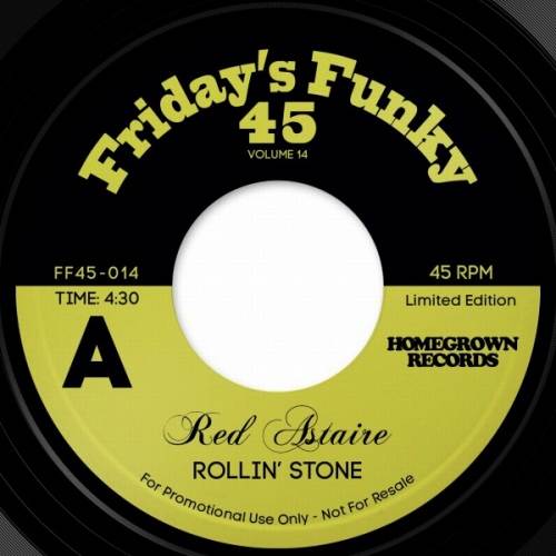 RED ASTAIRE aka FREDDIE CRUGER / ROLLIN' STONE b/w LOVE TO ANGIE 7"