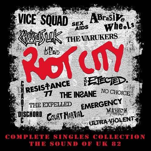 V.A. (RIOT CITY) / COMPLETE SINGLES COLLECTION THE SOUND OF UK 82 (4CD)