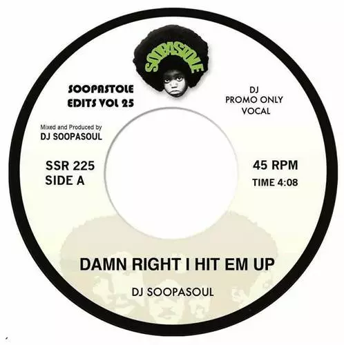UKのエディット/リミックス職人 DJ Soopasoulによる好評7インチ