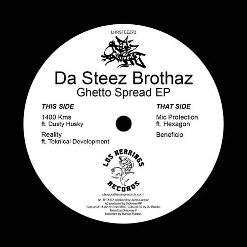 DA STEEZ BROTHAZ / GHETTO SPREAD EP 7"