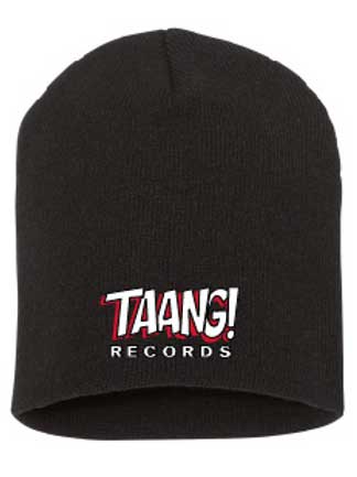 TAANG! RECORDS / BEANIE (SINGLE)/WHITE LOGO