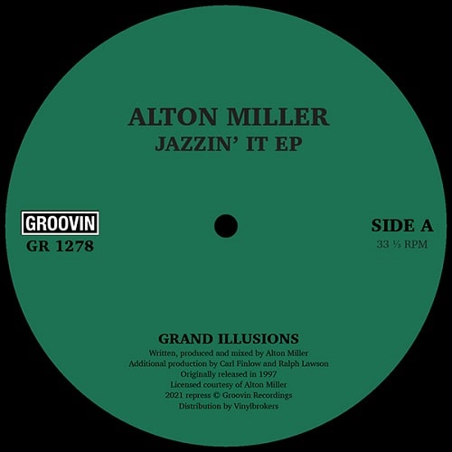 ALTON MILLER / アルトン・ミラー / JAZZIN' IT EP