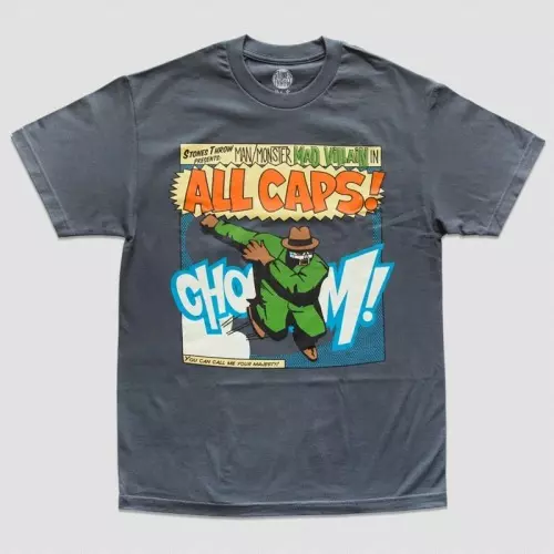 MADVILLAIN / ALL CAPS! T-SHIRT (GREY SIZE S)