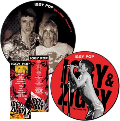 IGGY POP & DAVID BOWIE / CLEVELAND '77(PICTURE DISC LP)