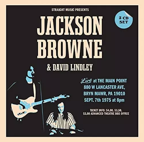JACKSON BROWNE - THE MAIN POINT 1975(3CDR) - navy-blue
