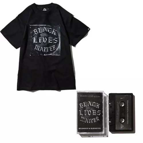 DJ MASATO (KANDYTOWN) / BLACK LIVES MATTER - BLOODY & GROOVE "CASSETTE" (TシャツSサイズセット)