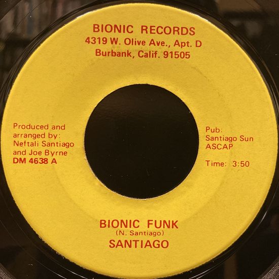 SANTIAGO / BIONIC FUNK