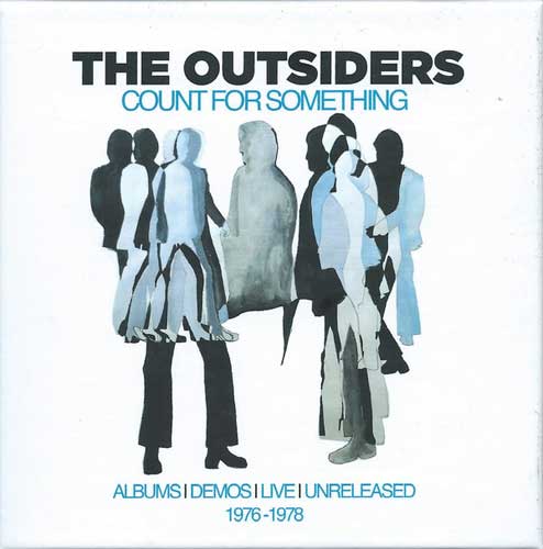 OUTSIDERS ('70s PUNK - POST PUNK) / COUNT FOR SOMETHING - ALBUMS, DEMOS, LIVE & UNRELEASED 1976-1978:5CD CLAMSHELL BOX