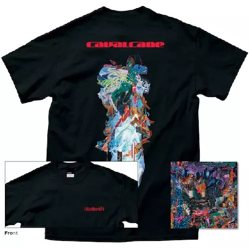 black midi / ブラック・ミディ / CAVALCADE+Tシャツ(M)