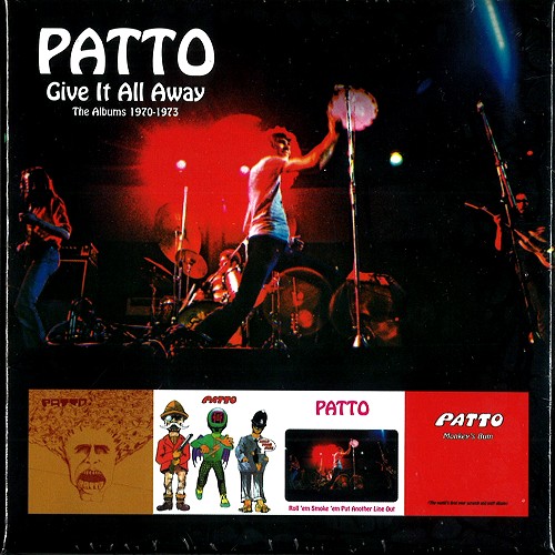 PATTO / パトゥー / GIVE IT ALL AWAY~THE ALBUMS 1970-1973: 4CD CLAMSHELL BOXSET - 2021 24BIT DIGITAL REMASTER