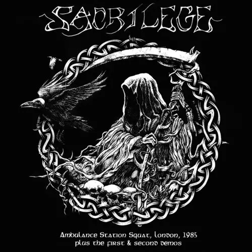 SACRILEGE / AMBULANCE STATION SQUAT LONDON 1985 / 1ST AND 2ND DEMOS