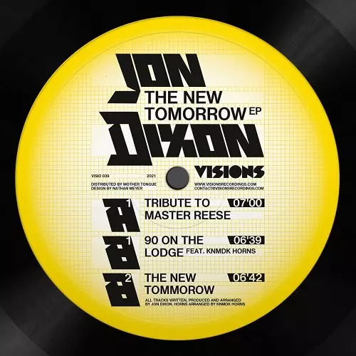 JON DIXON / ジョン・ディクソン / NEW TOMORROW EP