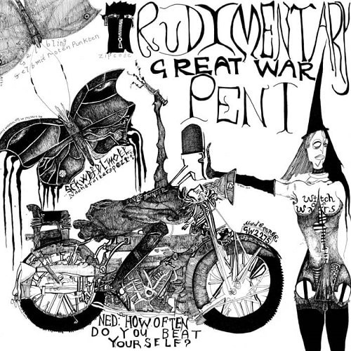 RUDIMENTARY PENI / ルーディメンタリー・ぺニ / GREAT WAR (LP)