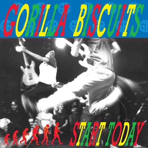 GORILLA BISCUITS / ゴリラ・ビスケッツ / START TODAY (LP/OPAQUE RED VINYL)