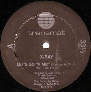 X-RAY / LET'S GO (1986 BLACK LABEL/REMASTER/MAT NIX)