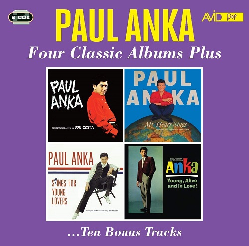 Four Classic Albums Plus Paul Anka ポール アンカ 初期の4枚のlpにボーナス10曲追加収録したお買い得盤2cd Old Rock ディスクユニオン オンラインショップ Diskunion Net