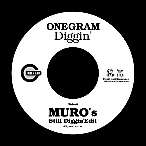 ONEGRAM / ワングラム / DIGGIN' (MURO'S STILL DIGGIN' EDIT) [7"]