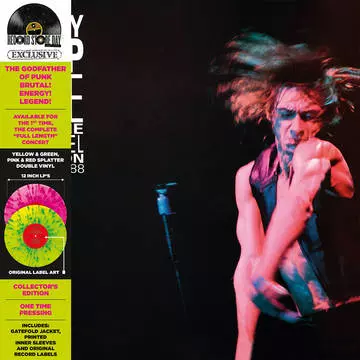 LIVE AT THE CHANNEL BOSTON [LP]RSD_DROPS_2021_0612/IGGY POP