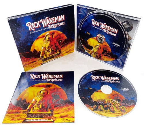 RICK WAKEMAN / リック・ウェイクマン / THE RED PLANET: CD+DVD DIGIPACK EDITION