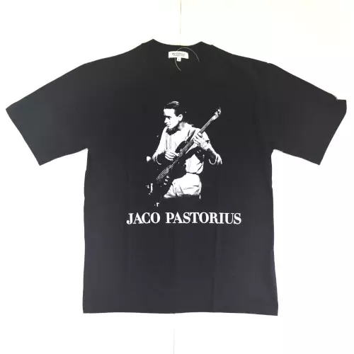Jaco Pastorius ジャコパストリアス Tシャツ 日本製 ジャコTシャツ/ブラック/LL/JACO PASTORIUS/ジャコ・パス