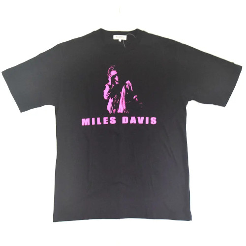 MILES DAVIS / マイルス・デイビス / マイルスTシャツ/ブラック/M