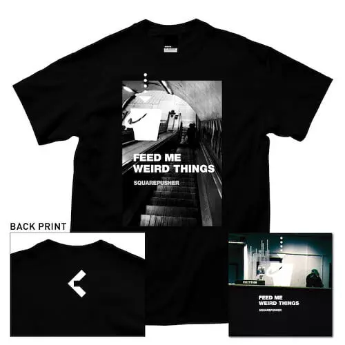 SQUAREPUSHER / スクエアプッシャー / FEED ME WEIRD THINGS Tシャツ M
