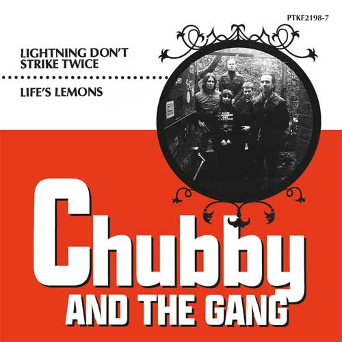 CHUBBY AND THE GANG / LIGHTNING DONT STRIKE TWICE (7")