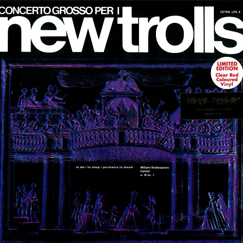 NEW TROLLS / ニュー・トロルス / CONCERTO GROSSO: LIMITED EDITION CLEAR RED COLOURED VINYL - 180g LIMITED VINYL