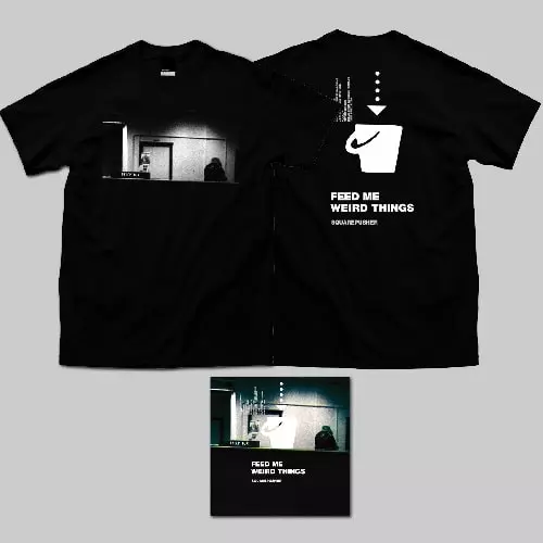 SQUAREPUSHER / スクエアプッシャー / FEED ME WEIRD THINGS (SIZE L/diskunion EXCLUSIVE TSHIRT+CD) / フィード・ミー・ウィアード・シングス(サイズL/ディスクユニオン限定Tシャツ+CD)