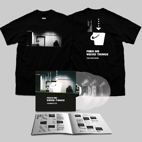 SQUAREPUSHER / スクエアプッシャー / FEED ME WEIRD THINGS (SIZE XL/diskunion EXCLUSIVE TEE+CLR 2LP/10")