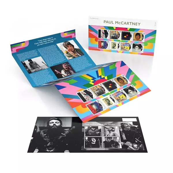 STAMP SET/PAUL McCARTNEY/ポール・マッカートニー/イギリス郵政発行