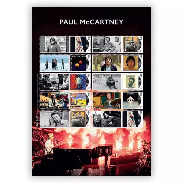 ポールマッカートニー ★限定★切手セット ポール・マッカートニー（Paul McCartney）『The 7″ Singles Box