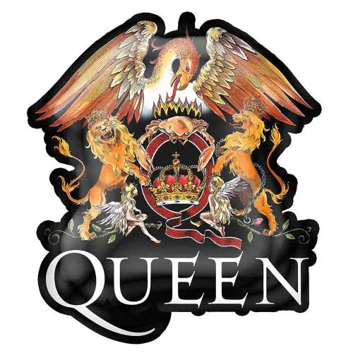 QUEEN / クイーン / QUEEN CREST RETAIL PACKED PIN BADGE