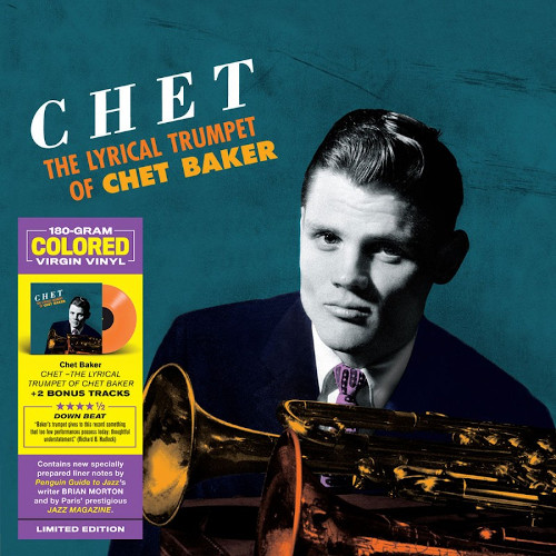 CHET BAKER / チェット・ベイカー / Chet - The Lirical Trumpet Of Chet Baker(LP/180g/ORANGE VINYL)