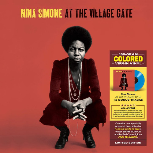 NINA SIMONE / ニーナ・シモン / At The Village Gate(LP/180g/BLUE VINYL)