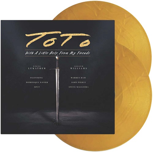 TOTO / トト / WITH A LITTLE HELP FROM MY FRIENDS (GOLD VINYL)