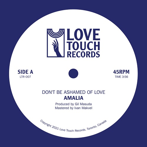 AMALIA / DON'T BE ASHAMED OF LOVE / IN MY BED (7")