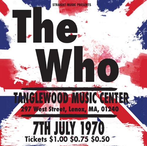 THE WHO / ザ・フー / タングルウッド・ミュージック・センター 1970