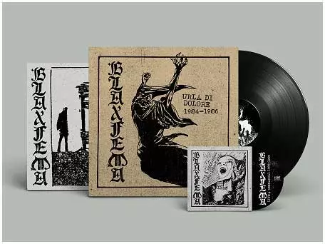 BLAXFEMA / URLA DI DOLORE 1984-1986 (LP+CD/SOLID BLACK VINYL)